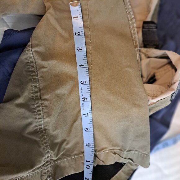 Kühl Mens Cargo Shorts 38 Tan Cotton/Nylon Outdoor Khaki 10.5" Inseam Flat Front - Picture 4 of 15